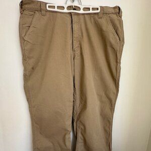 Carhartt Relaxed fit 42x30 canvas tan pants IRR